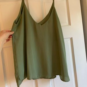 Army Green top